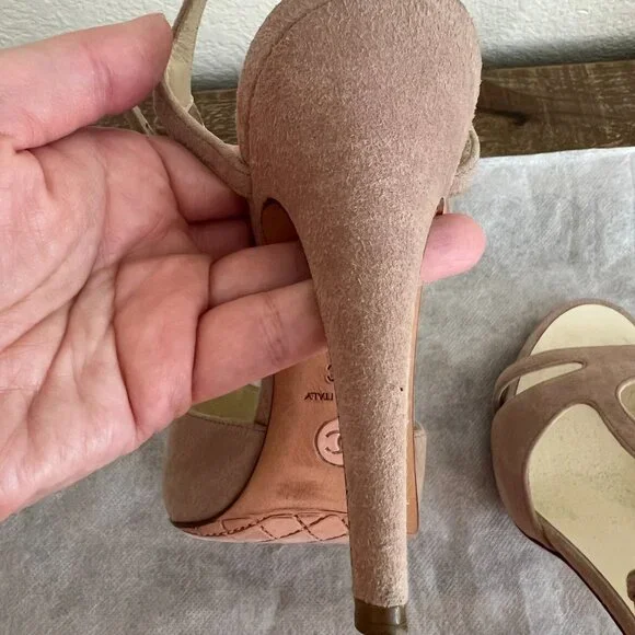Chanel Suede Heels - Size 36 - Picture 8 of 11